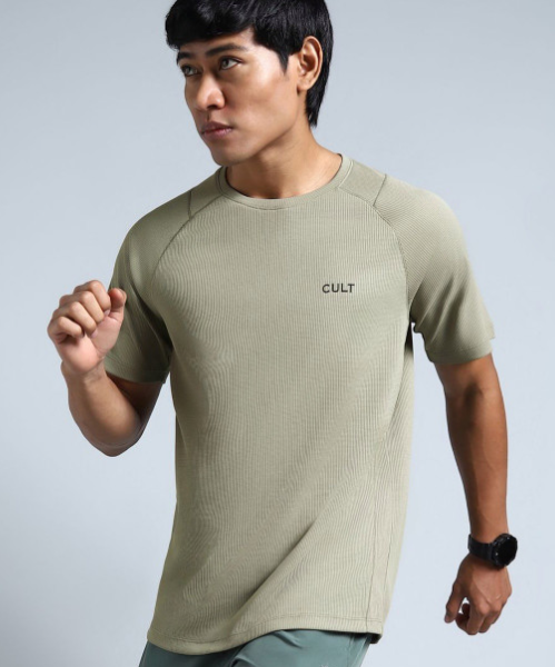 Men's Green All Format Training T-shirt