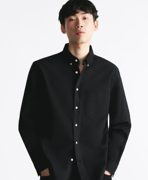 Men Classic Tailored Fit Opaque Casual Shirt