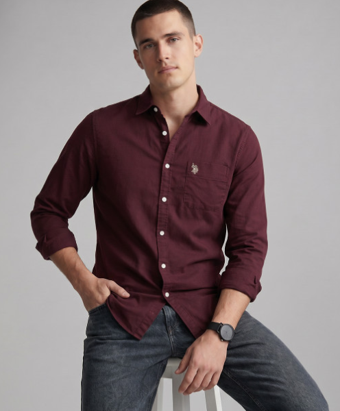Pure Cotton Casual Shirt