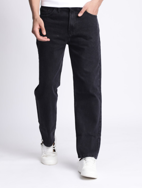 Men Relaxed Fit Mid Rise Denim Jeans