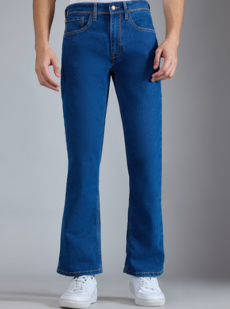 批注 2026-07-25 152619 Men Bootcut Mid-Rise Stretchable Jeans - Image 1