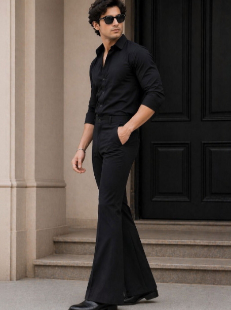 批注 2026-07-25 154234 Men Bootcut Trousers - Image 1