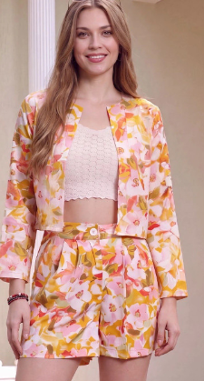 Sera Floral Printed