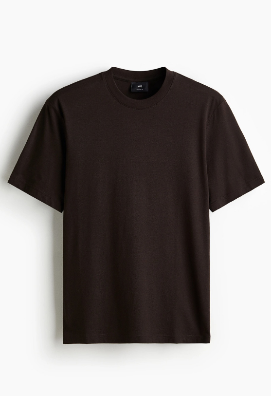 批注 2026-08-10 201538 Pure Cotton Regular Fit Round-Neck T-shirt - Image 1