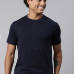 Men Soft Pure Cotton Round Neck Half Sleeve Tshirt