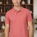 Men Polo Collar Lounge T-Shirt