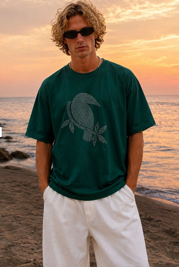 批注 2026-08-10 203317 Men Printed T-shirt - Image 1