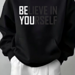 Men Printed Hooded Sweatshirt