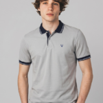 Men Polo Collar T-shirt