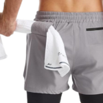 Men Colourblocked Training or Gym Sports Shorts