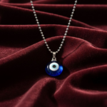 Unisex Stainless Steel Silver-Plated Pendants with Chains